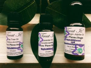 Healing Oils for Piercings