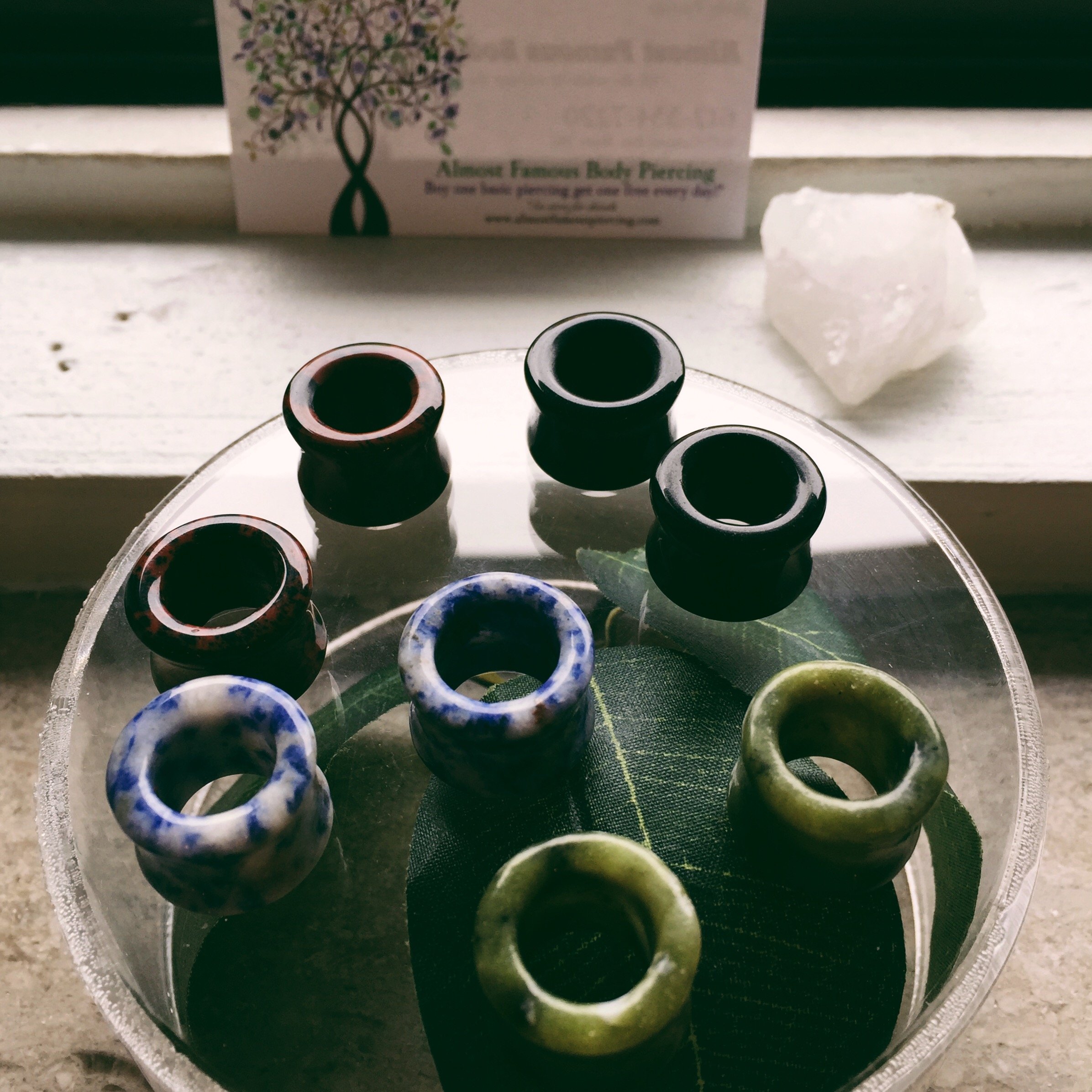stone plugs